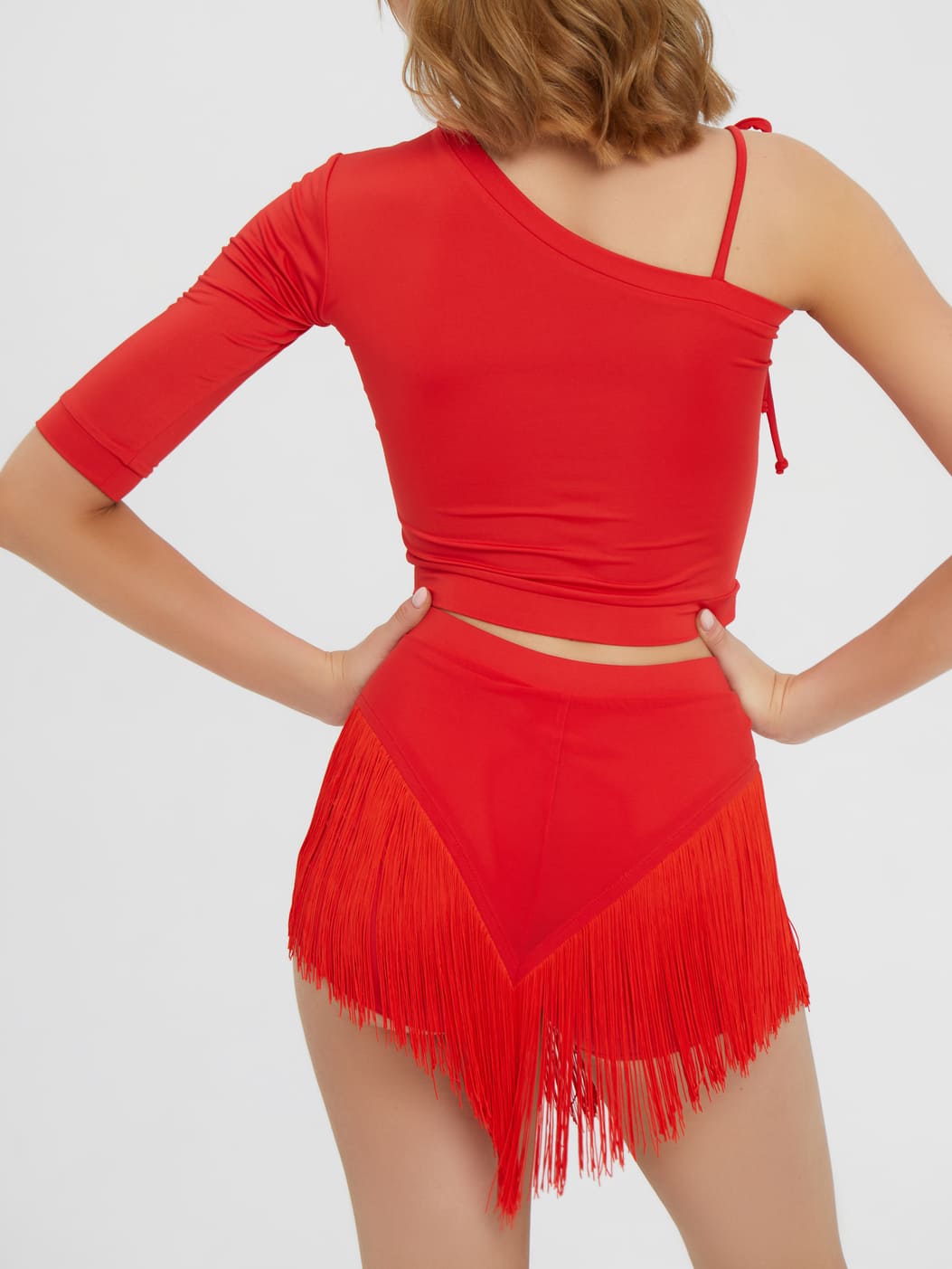 Топ асимметричный с рукавом — изображение 2