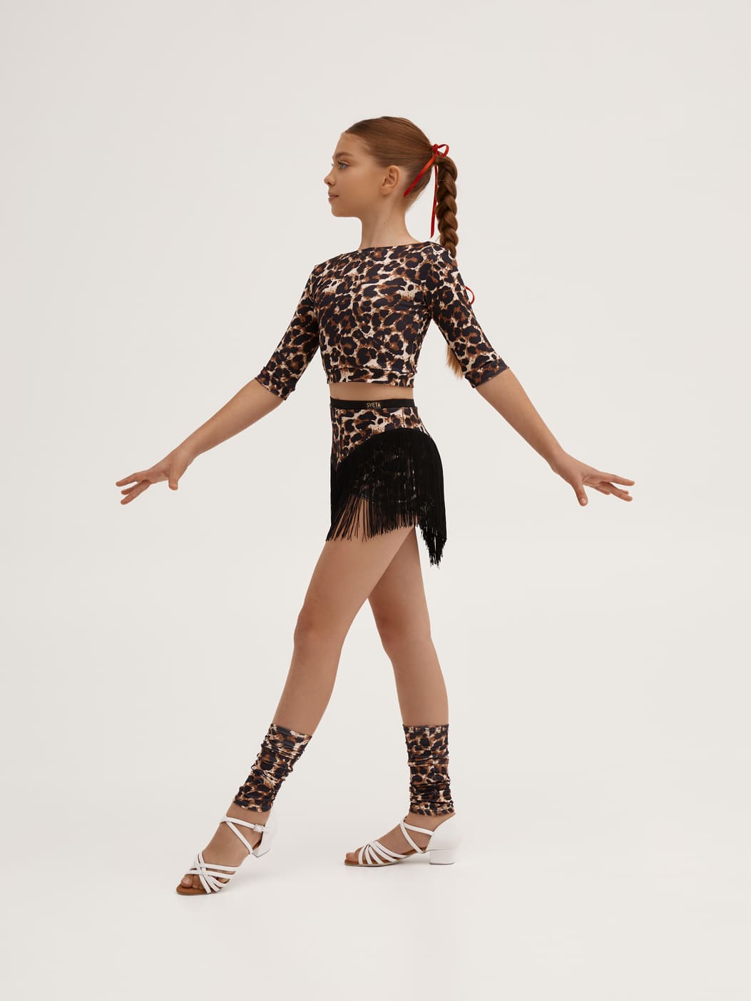 Базовый кроп топ с рукавом — изображение 5