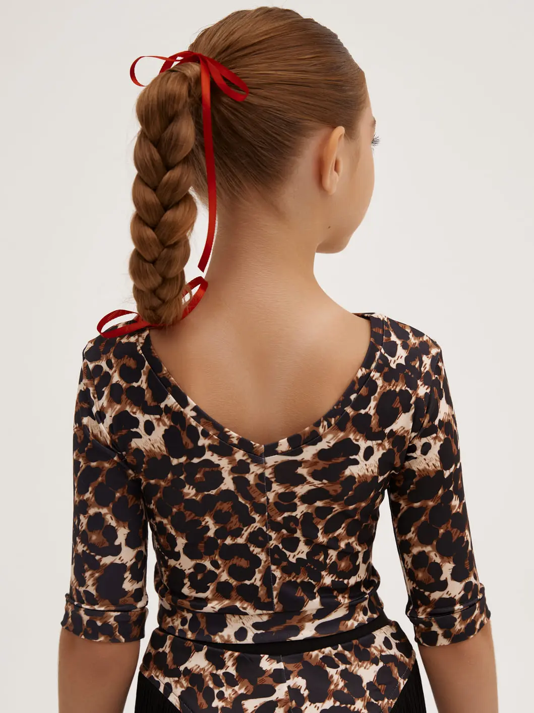 Базовый кроп топ с рукавом — изображение 2