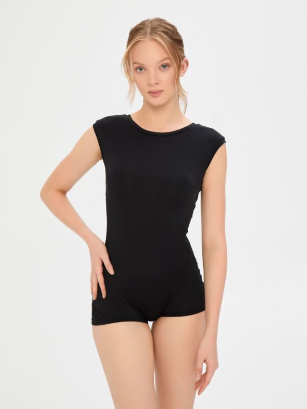 Базовое боди без рукава