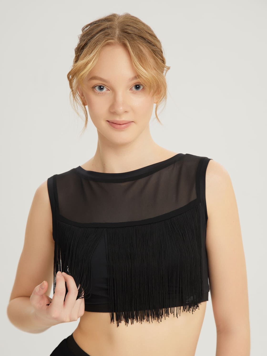 Топ короткий с кистями — изображение 5
