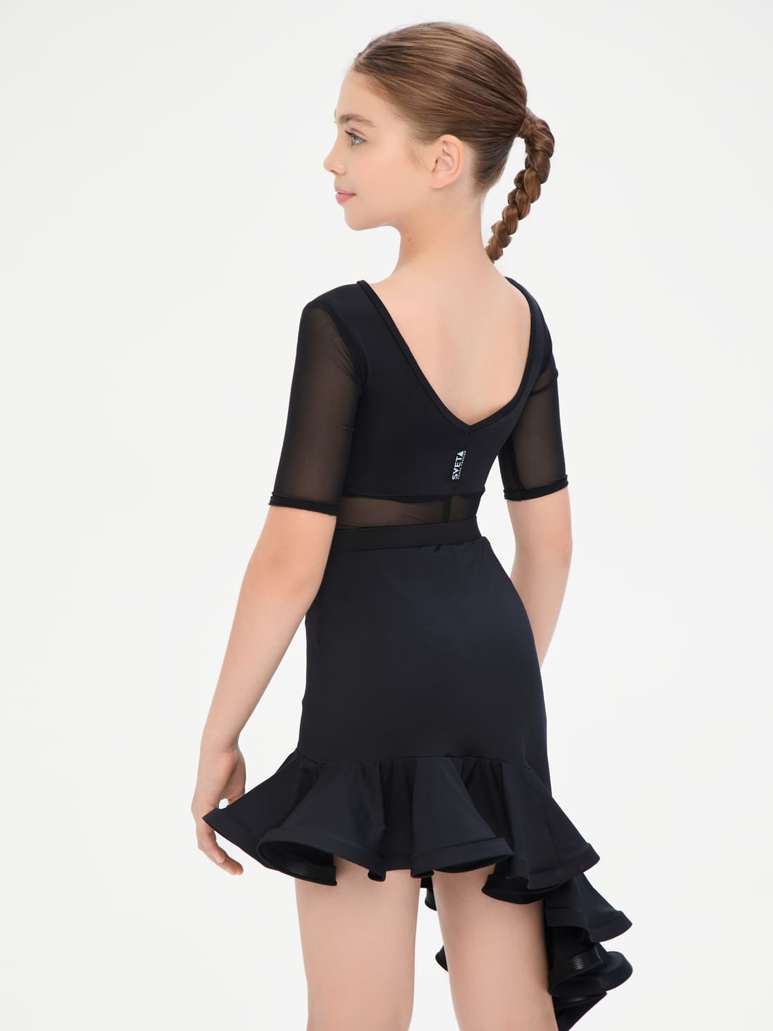 Ассиметричная юбка с воланом — изображение 2