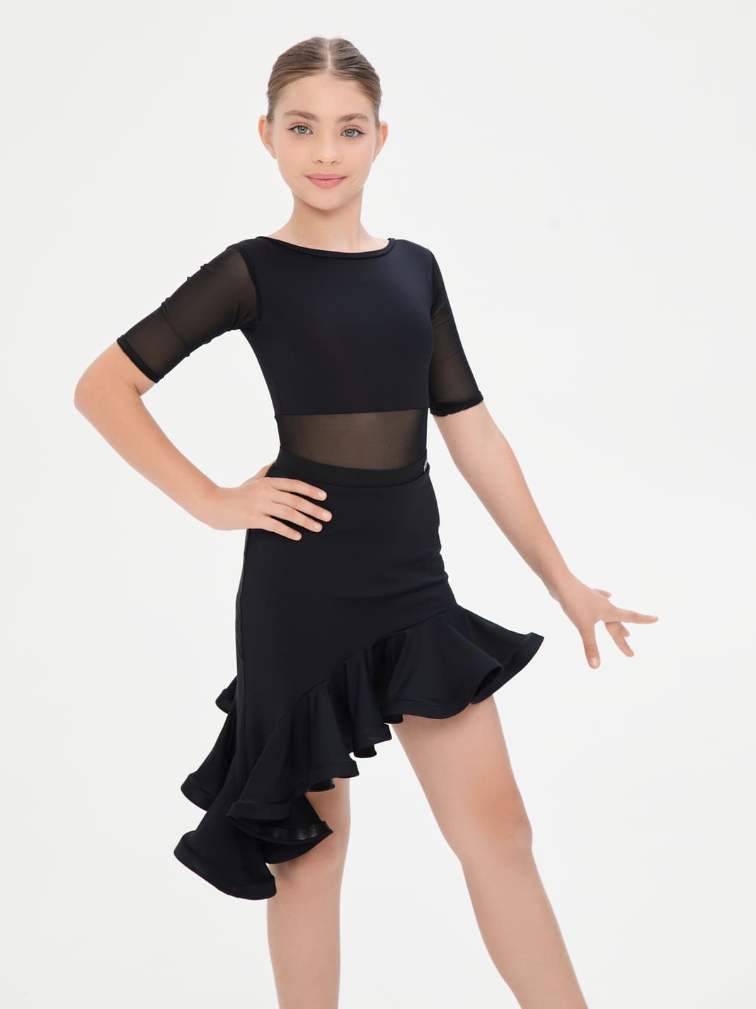 Ассиметричная юбка с воланом — изображение 4