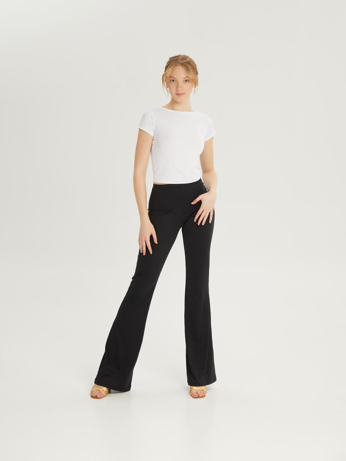 Кроп топ короткий рукав — изображение 4