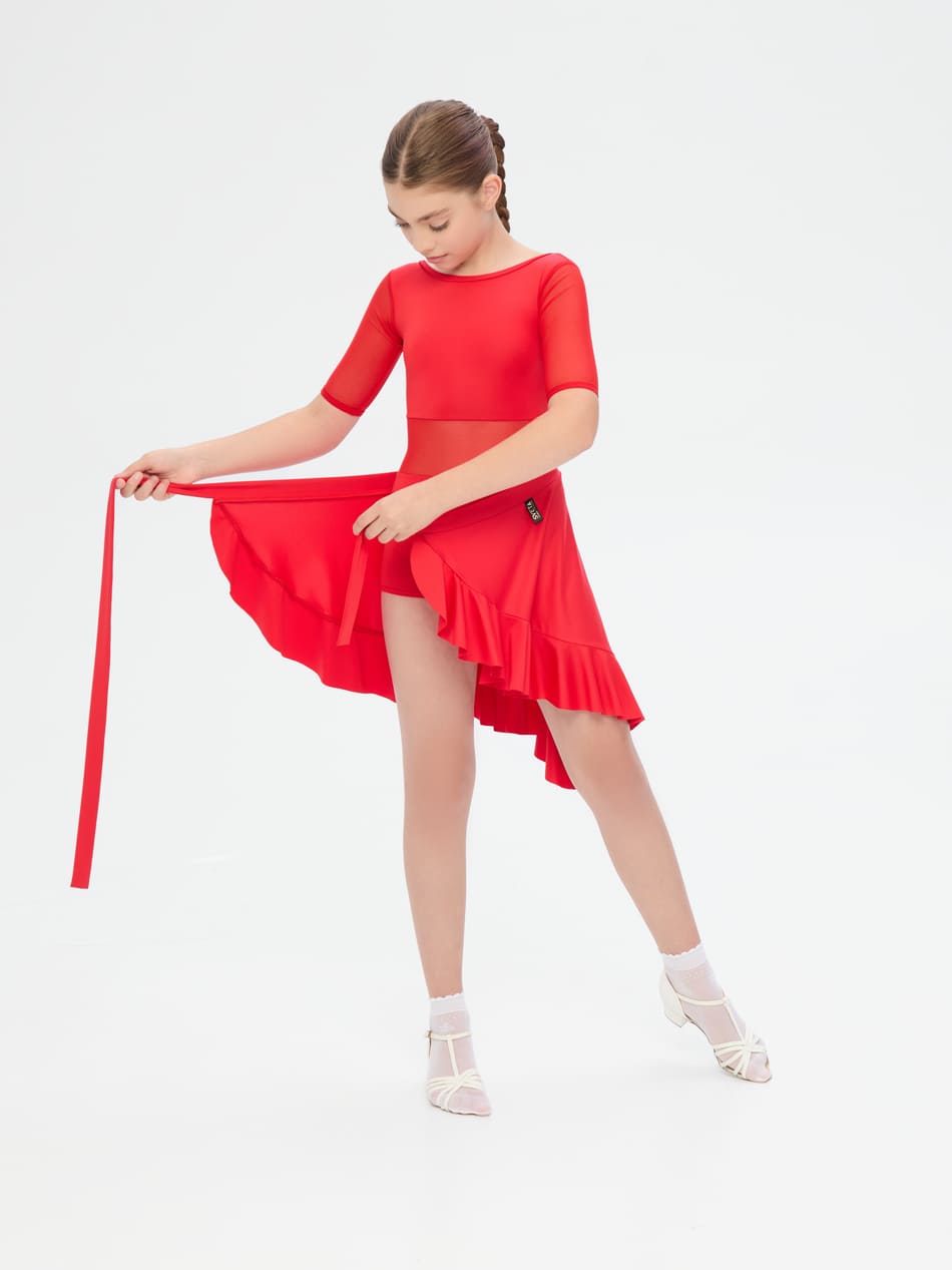 Юбка-косынка с воланом — изображение 3