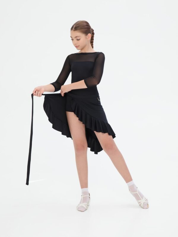 Юбка-косынка с воланом