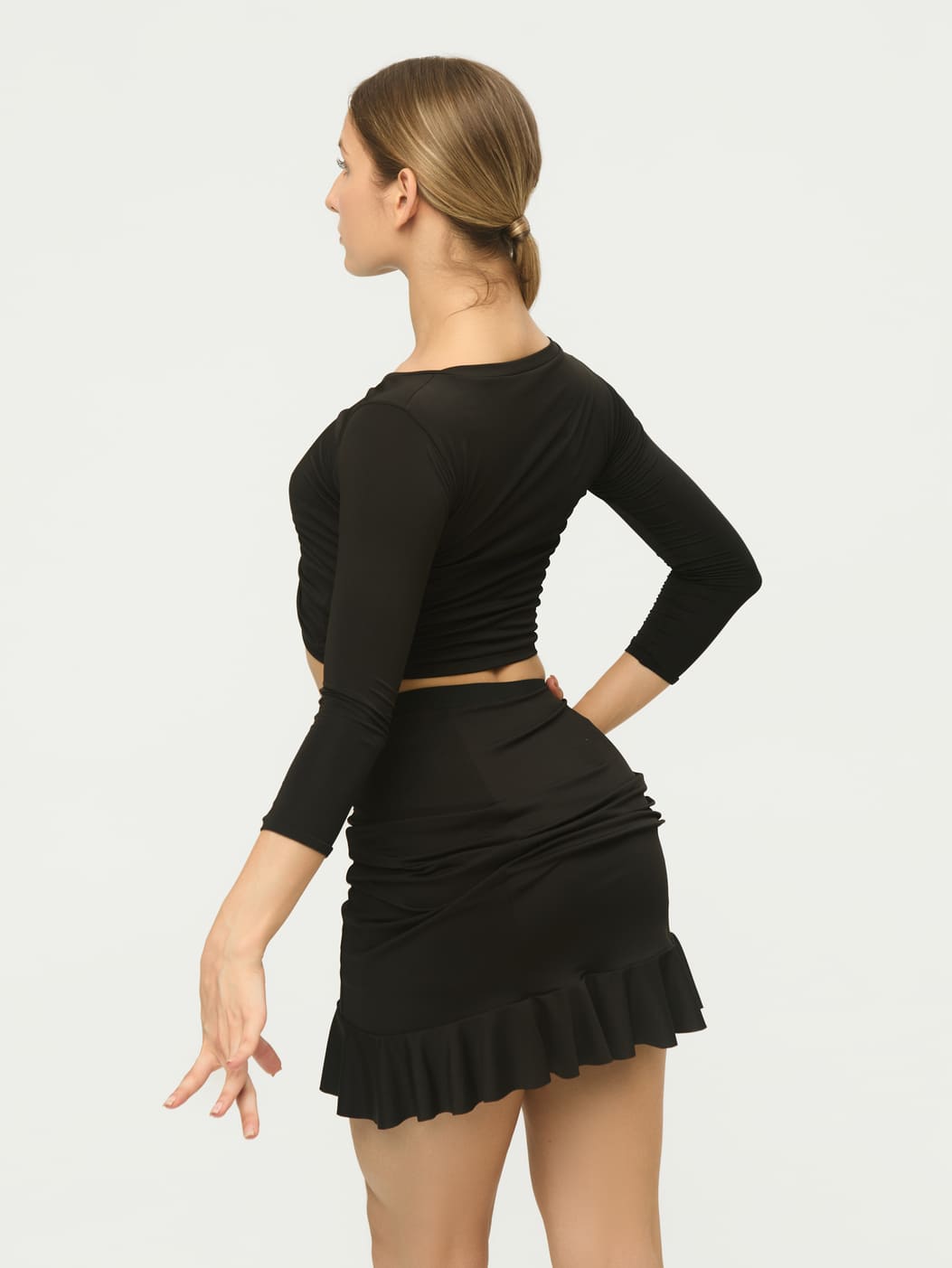 Юбка короткая с драпировкой — изображение 5