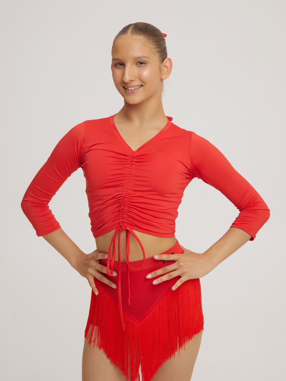 Топ с драпировкой — изображение 3