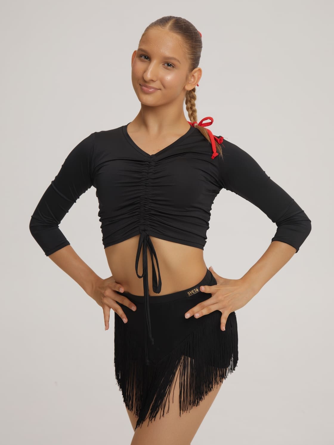 Топ с драпировкой — изображение 3