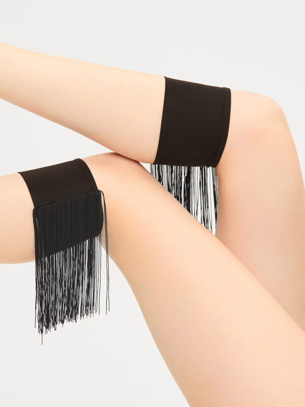 Браслеты широкие с кистями для танцев