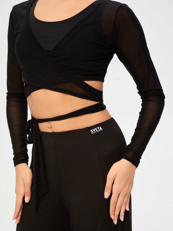 Топ-болеро из сетки